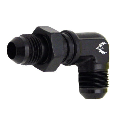 90° Bulkhead Flare Union -04