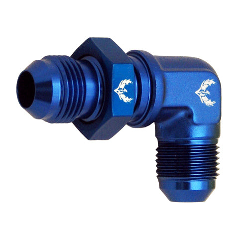 90° Bulkhead Flare Union -04