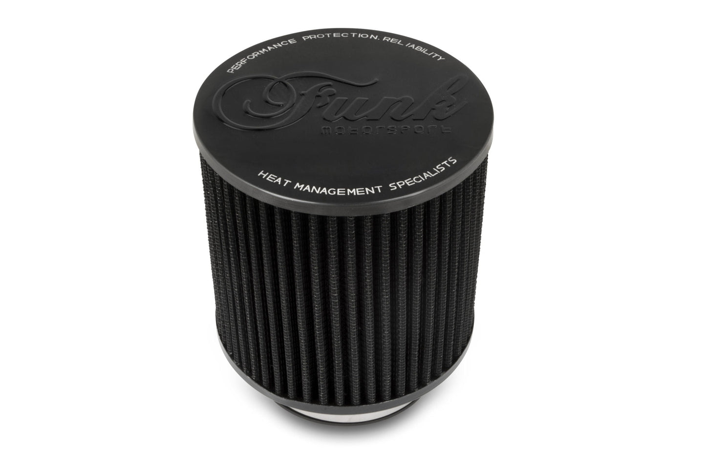 3" Black Chrome Performance Air Filter | Stubby