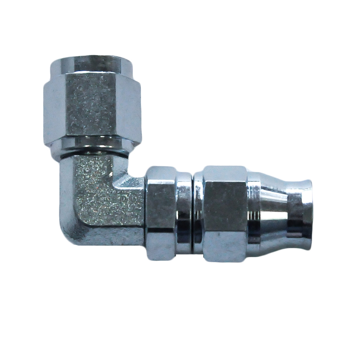 Reusable PTFE Hose End -06 x 90° Forged Steel