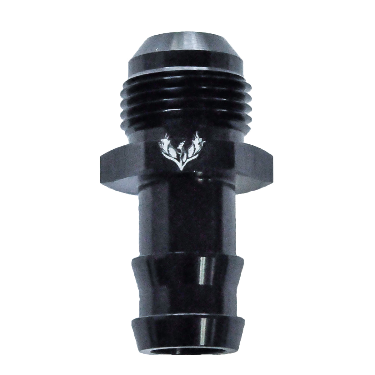 Straight Barb to Flare Adapter -08 x 1/2 Barb