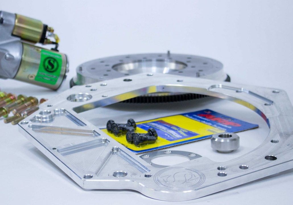 LSX-CD00X Trans Adapter Kit w/Starter & Flywheel