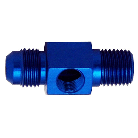 Flare To Pipe Adapter with 1/8 Port -06 | 1/4 NPT