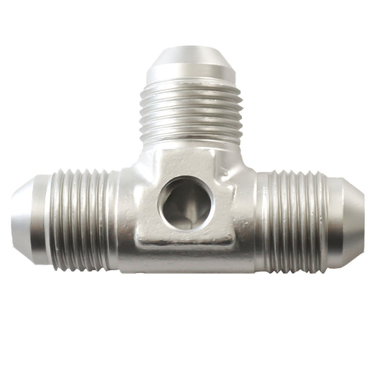 Flare TEE with 1/8 Port -10