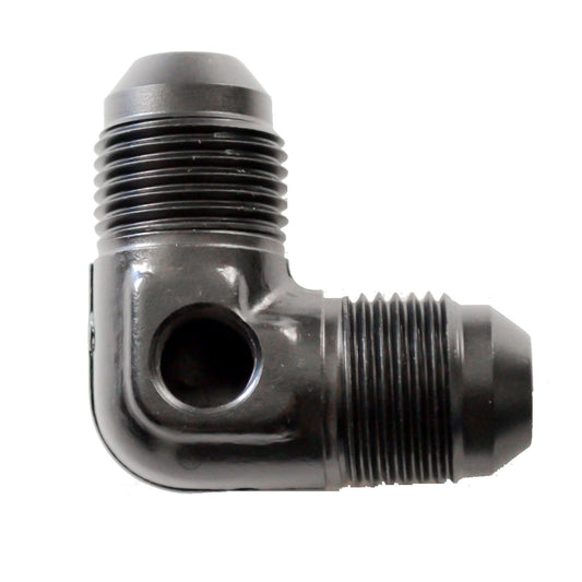 90° Flare with 1/8 Port -06
