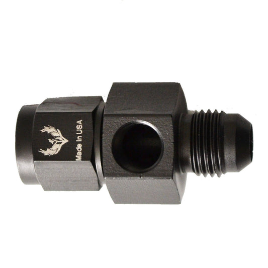 Female Swivel to AN Male with 1/8 Port -03