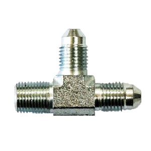 Flare to Pipe TEE on Run -03 | 1/8 NPT