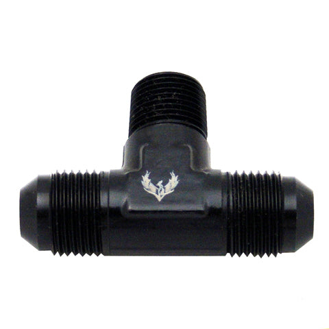 Flare to Pipe TEE on Branch -16 | 3/4 NPT