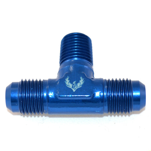 Flare to Pipe TEE on Branch -20 | 1-1/4 NPT