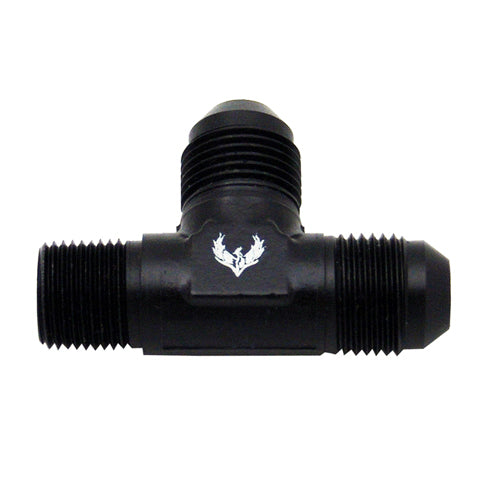 Flare to Pipe TEE on Run -12 | 3/4 NPT