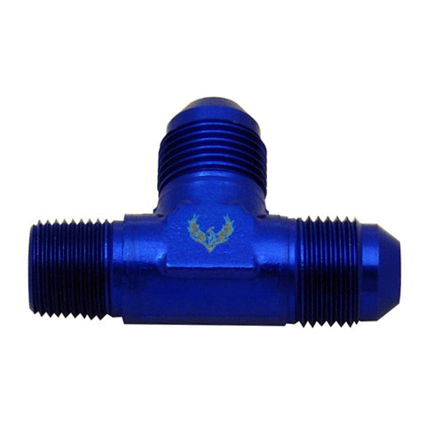 Flare to Pipe TEE on Run -12 | 3/4 NPT