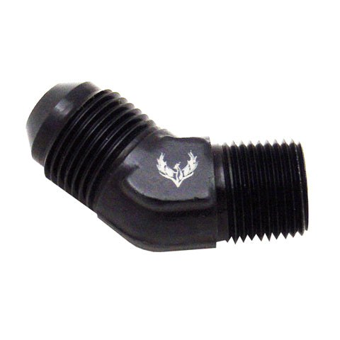 45° Flare to Pipe Elbow -06 | 3/8 NPT