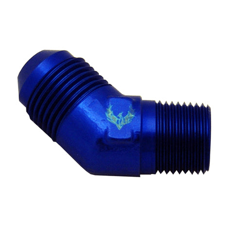 45° Flare to Pipe Elbow -04 | 3/8 NPT