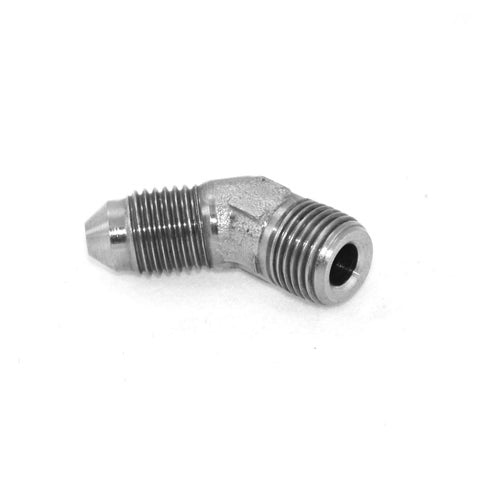 45° Flare to Pipe Elbow -04 | 3/8 NPT