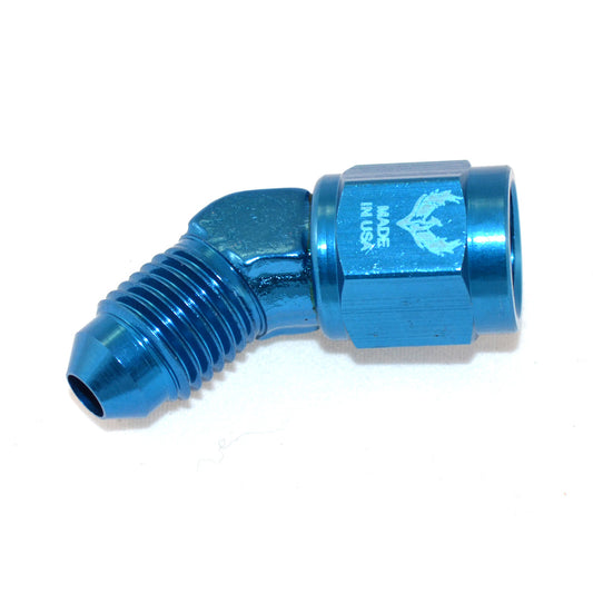 Female to Male AN Swivel Forged Elbow -08 | 45°
