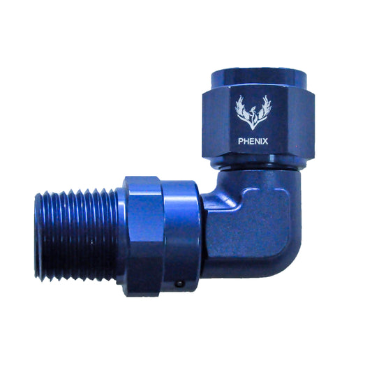 Female Swivel to NPT -10 | 1/2 | 90°