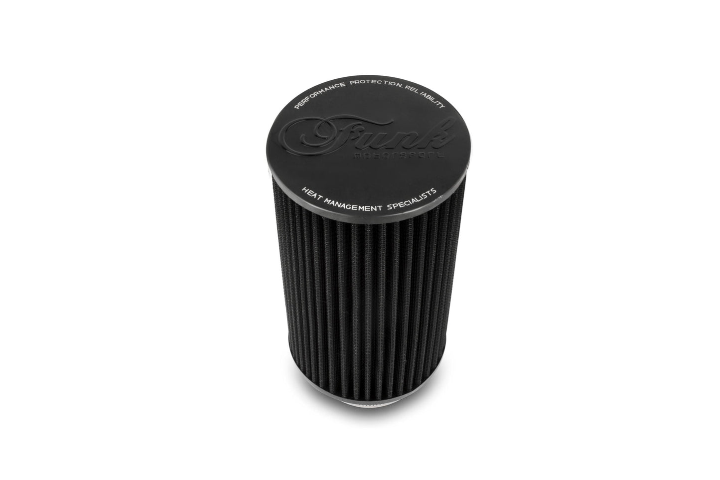 3" Black Chrome Performance Air Filter | Tall