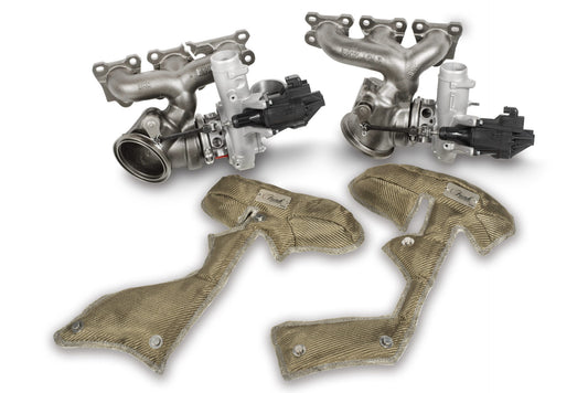 BMW S55 Turbo & Manifold Blanket (M2, M3, M4) (PAIR) | Carbon Fibre