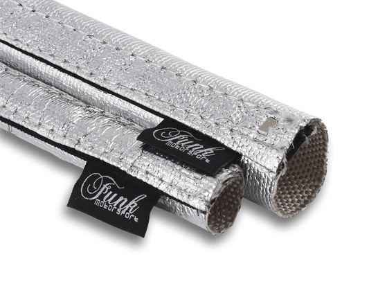 Silver Velcro heat sleeving | ?15mm x 0.5m