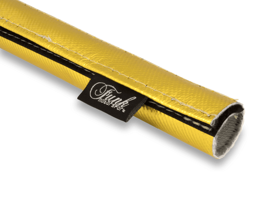 Gold Velcro heat sleeving | ?50mm x 0.5m