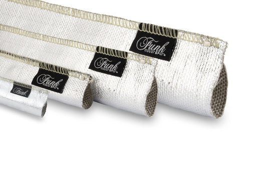Silver Sewn heat sleeving (ROLL) | ?7mm x 1m