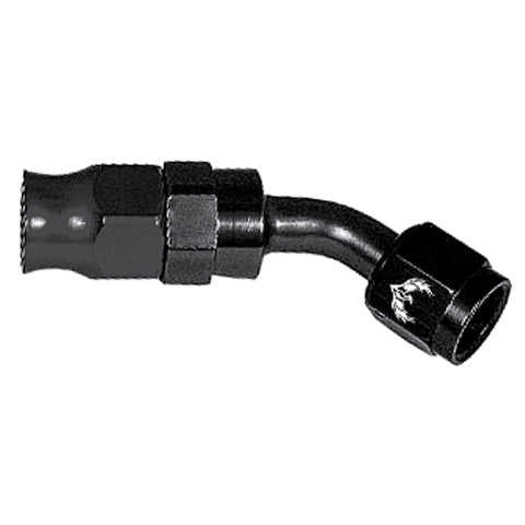 Reusable PTFE Hose End -06 x 45°