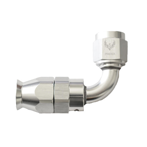 Reusable PTFE Hose End -04 x 90°