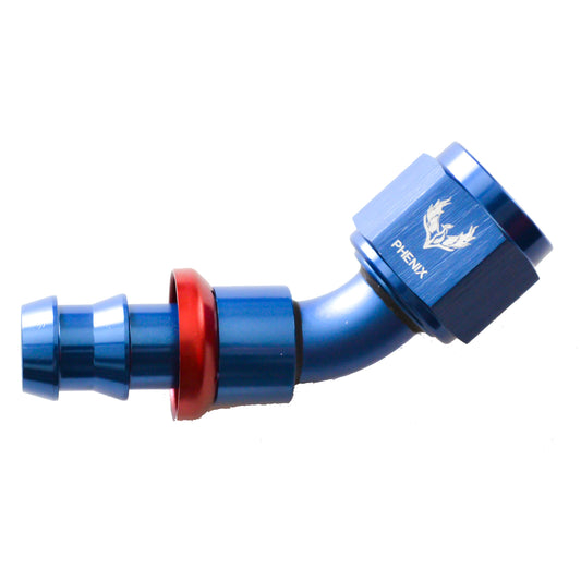 Push-Lok Hose End -12 x 45°