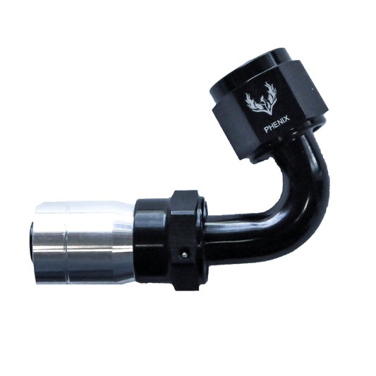 Crimped Hose End -04 x 120°