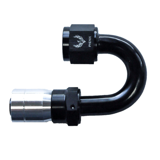 Crimped Hose End -10 x 180°