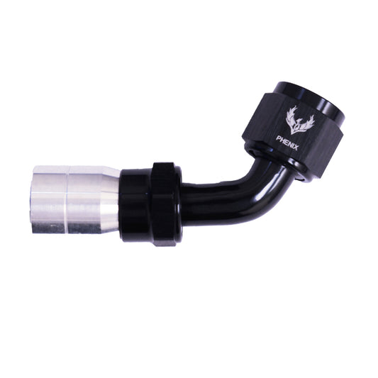 Crimped Hose End -04 x 60°