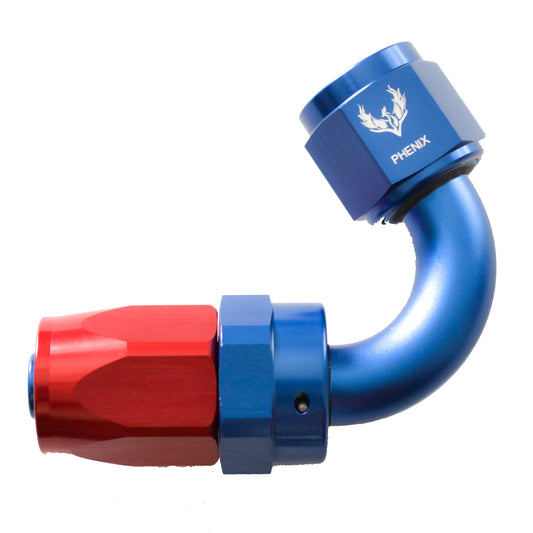 Compression Swivel Hose End -06 x 120°