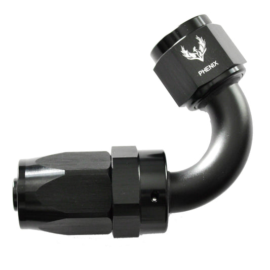 Compression Swivel Hose End -06 x 120°