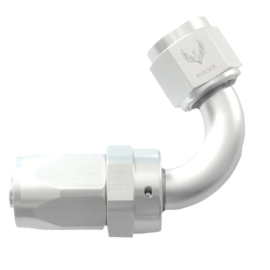 Compression Swivel Hose End -06 x 120°