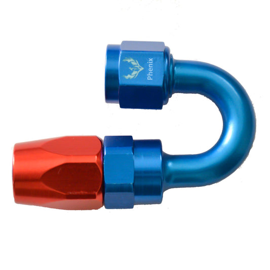 Compression Swivel Hose End -06 x 180°