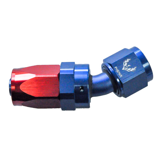 Compression Swivel Hose End -06 x 30°