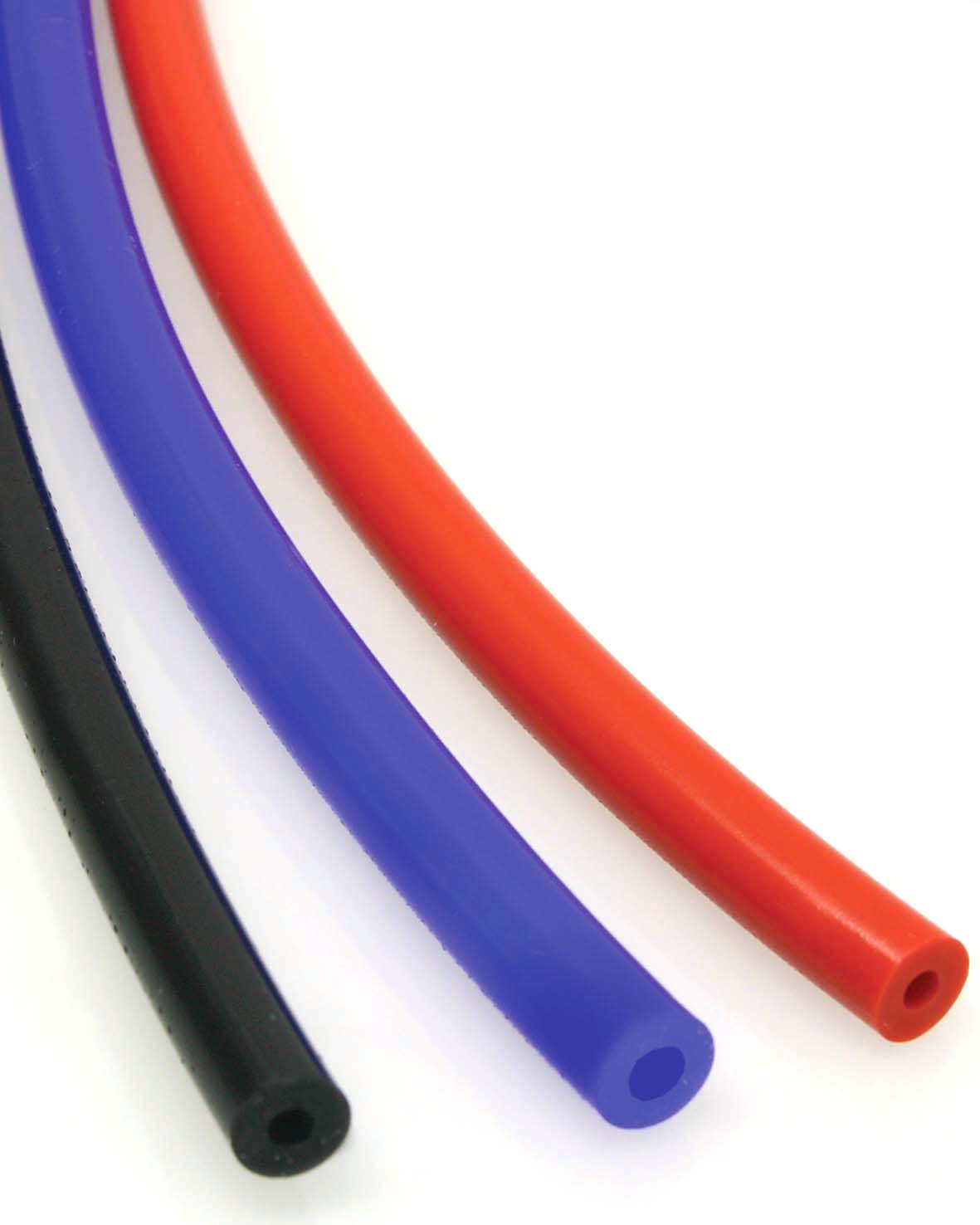 6mm Black Vac Hose 50m Roll
