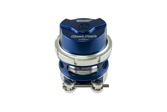 BOV Race Port Female Gen-V Blue (fits cometitors flange) - NO WELD FLANGE